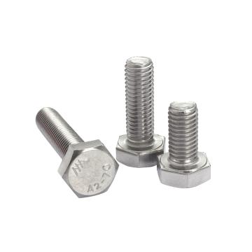 奧峰 DIN933全牙外六角螺栓，M14-2.0X75，不銹鋼304，強度A2-70